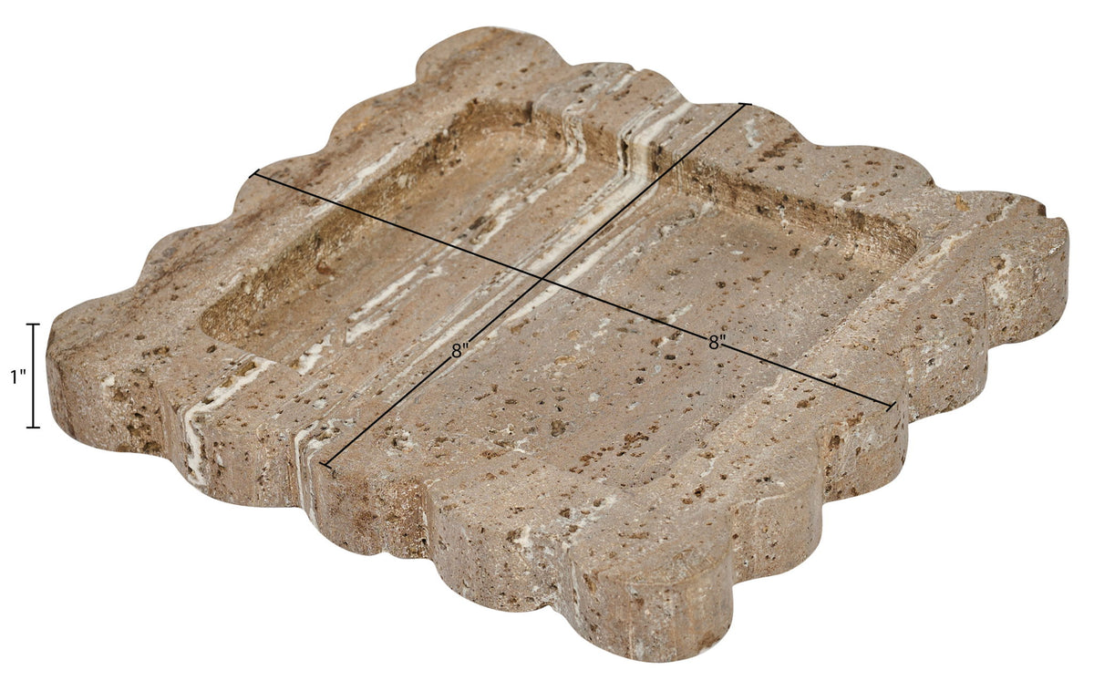 Natalie - Travertine Tray