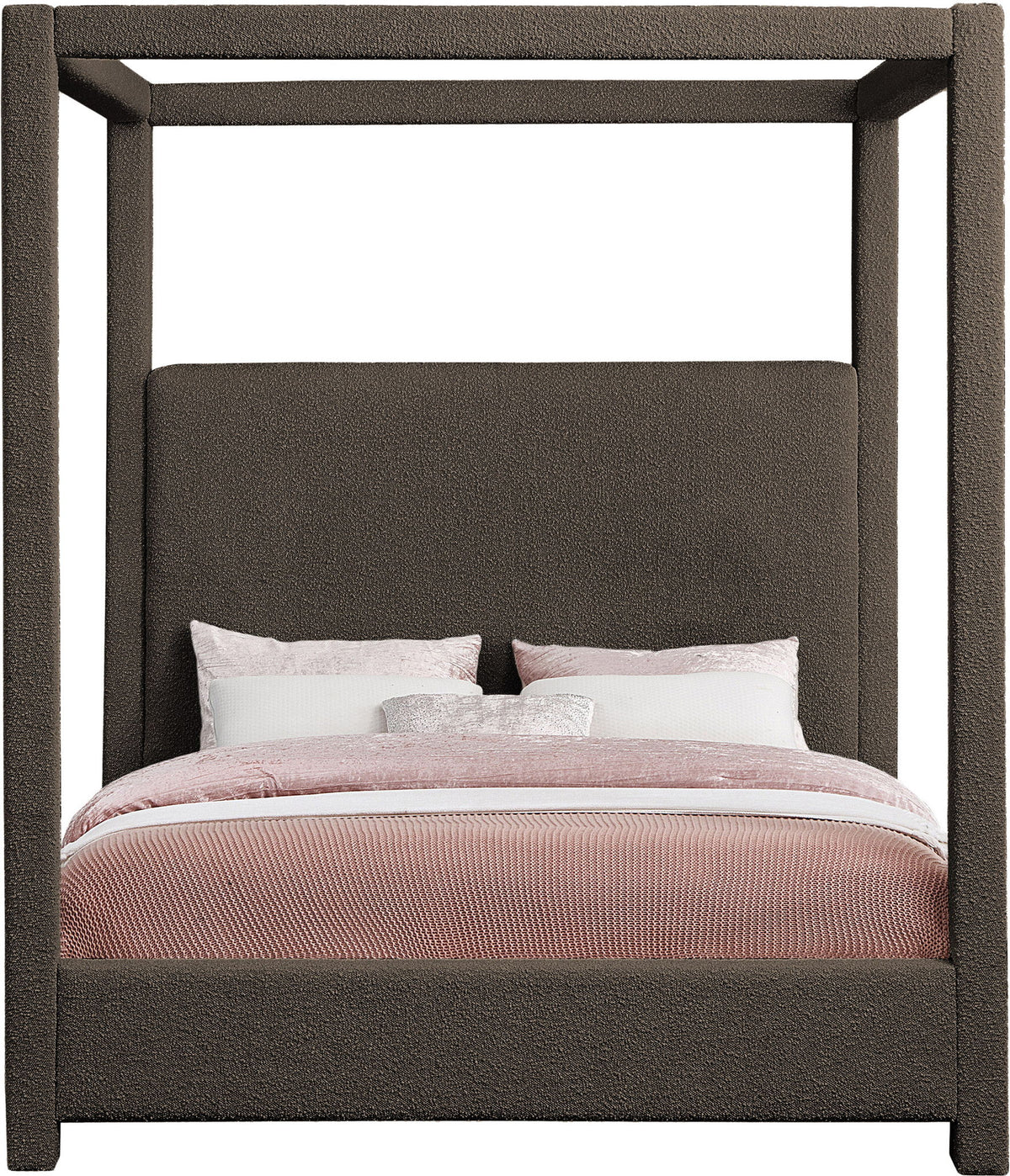 Eden - Boucle Fabric Upholstered Bed