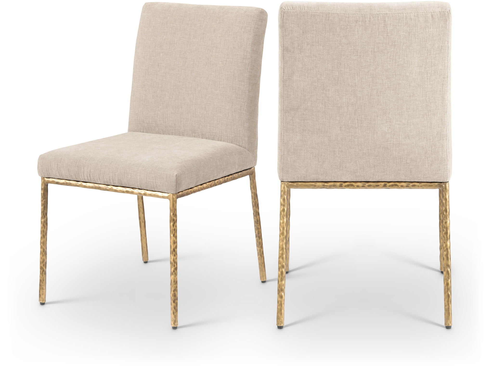 Reeves - Dining Side Chair (Set of 2) - Gold Base