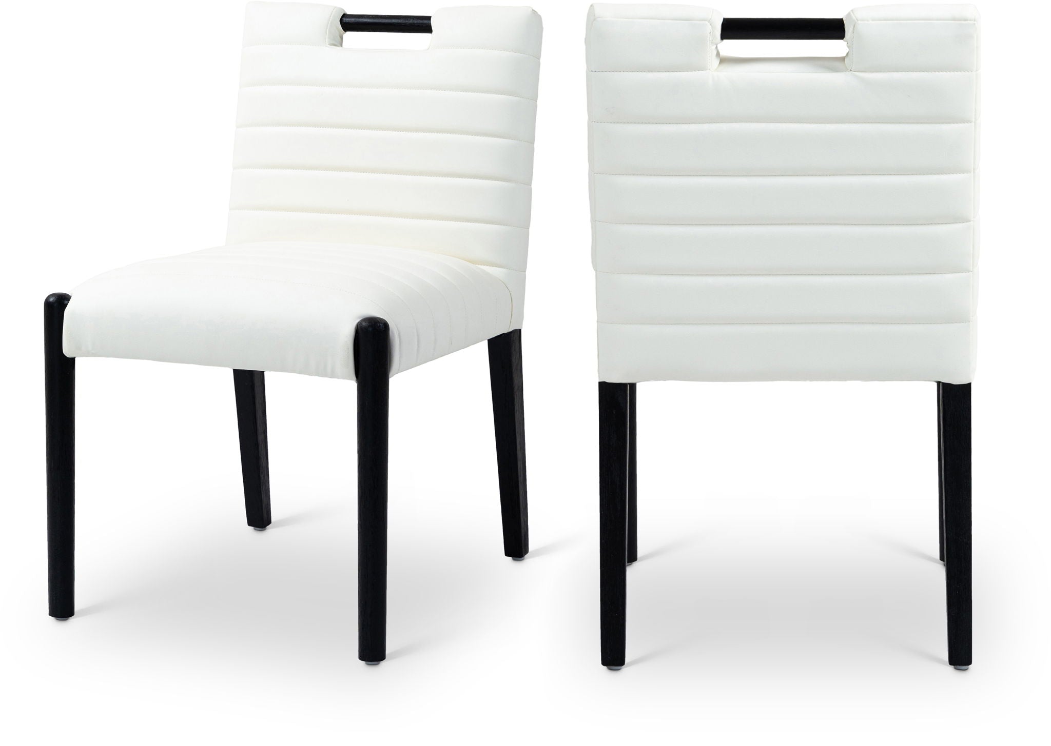 Aimee - Dining Side Chair (Set of 2) - Black Legs