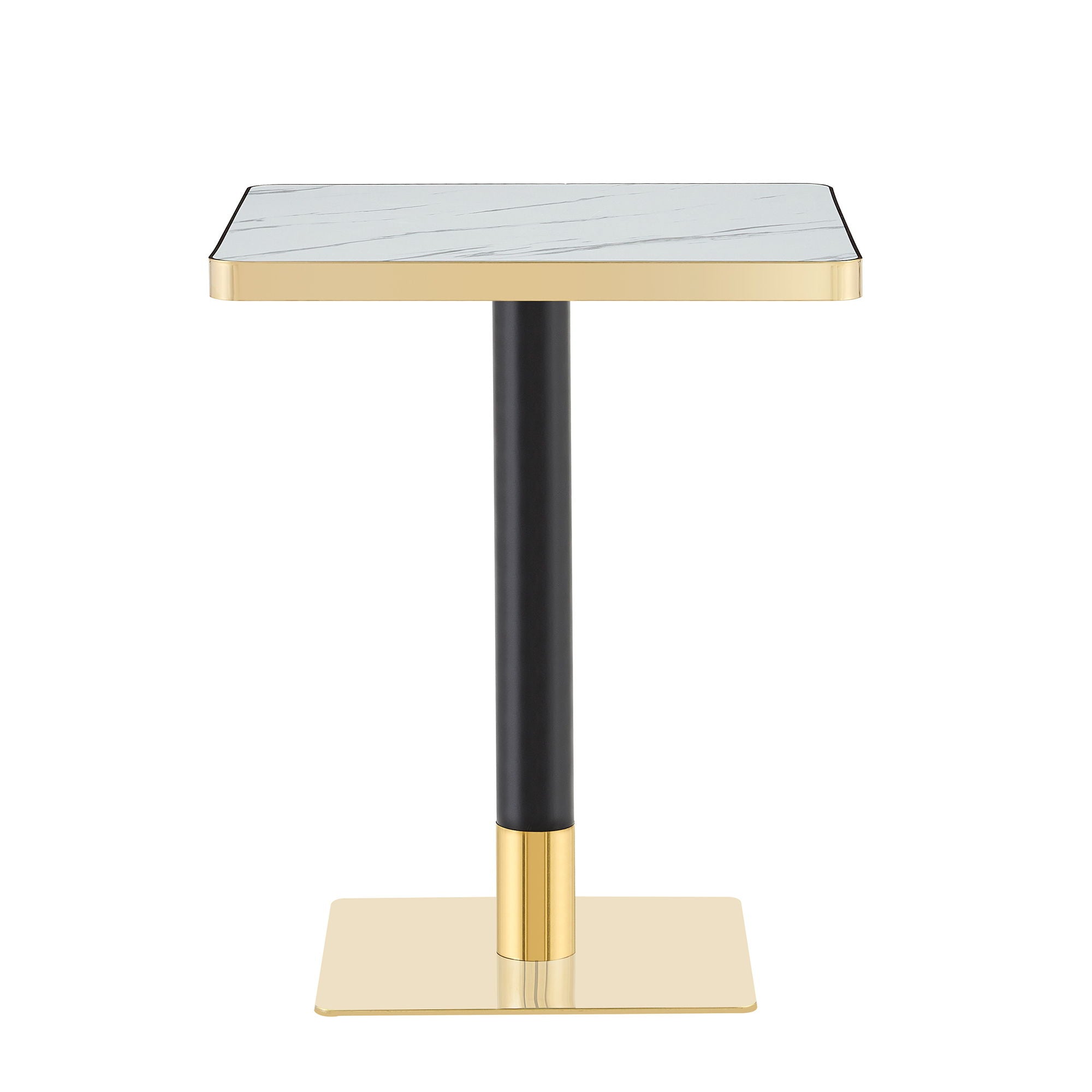 Square Small Kitchen Table With Pedestal Base