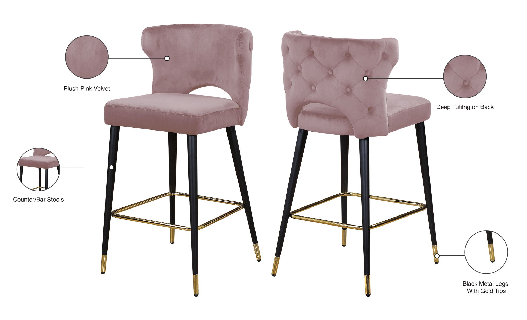 Kelly - Stool (Set of 2)