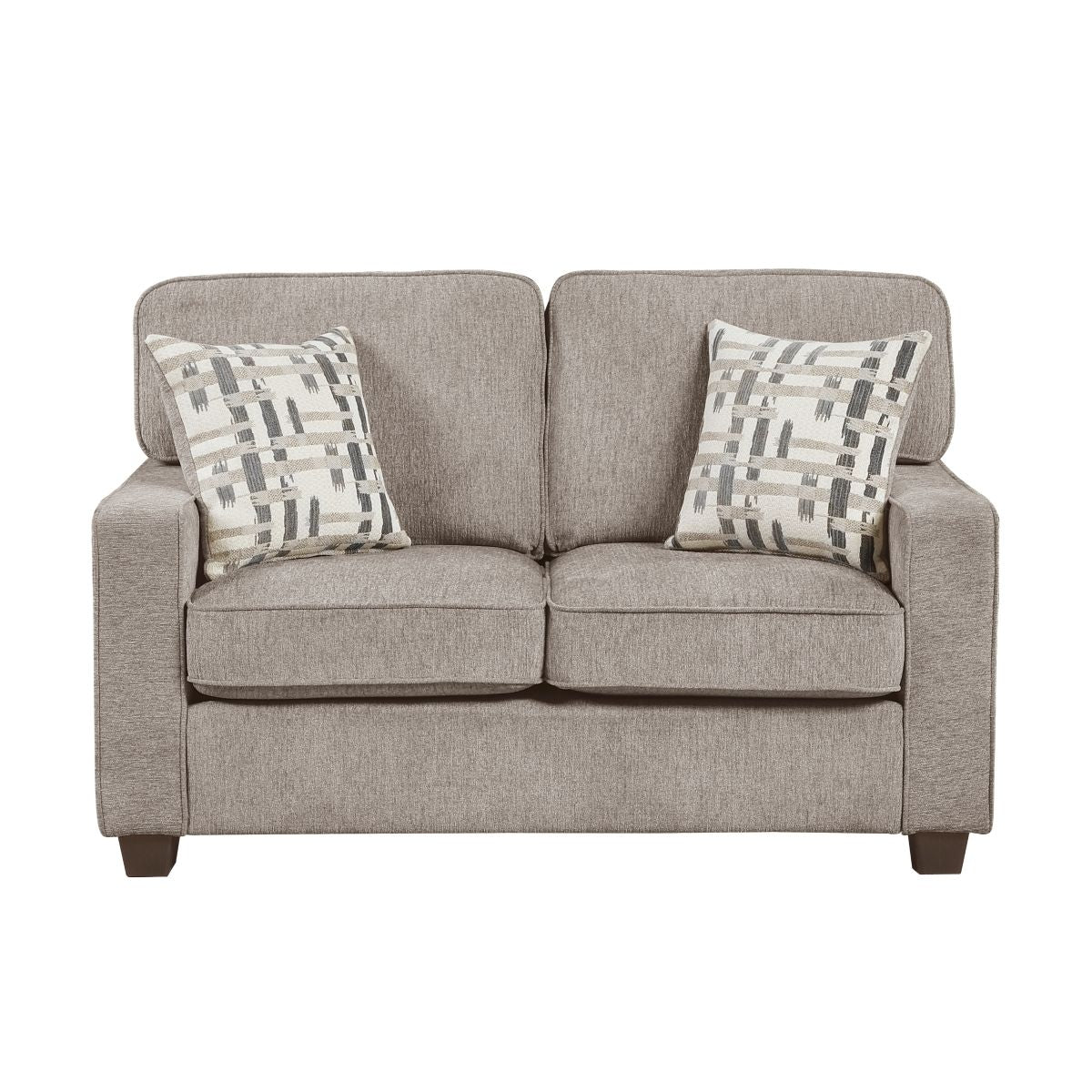 Frances - Loveseat - Taupe