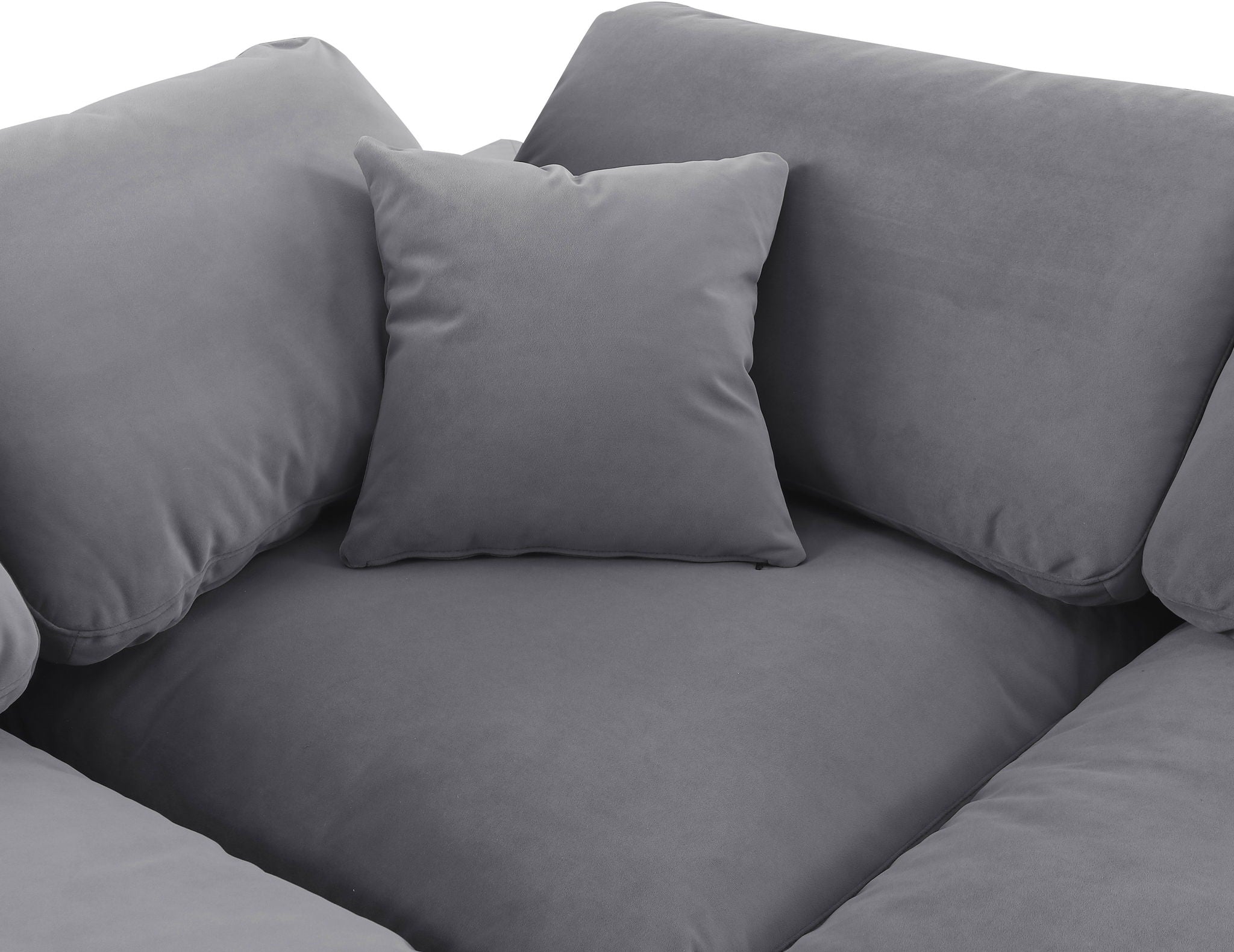 Comfy - Velvet Modular Sofa 3 Seats