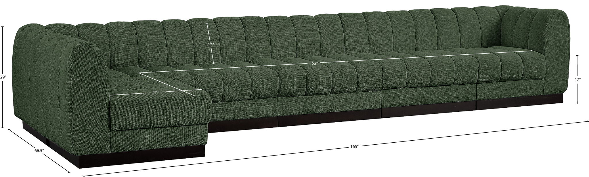 Quinn - 6 Piece Modular Sectional