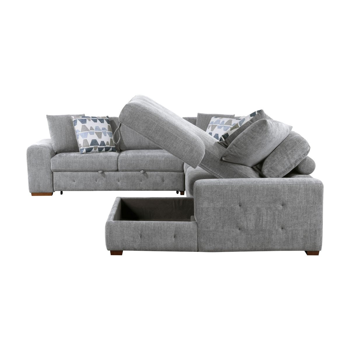 Raife - Sectional With Ottoman