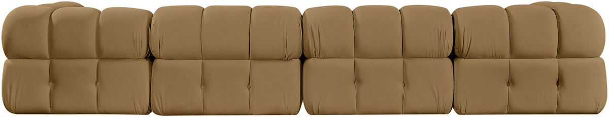 Orin - Fabric Velvet 5 Piece Modular Sectional