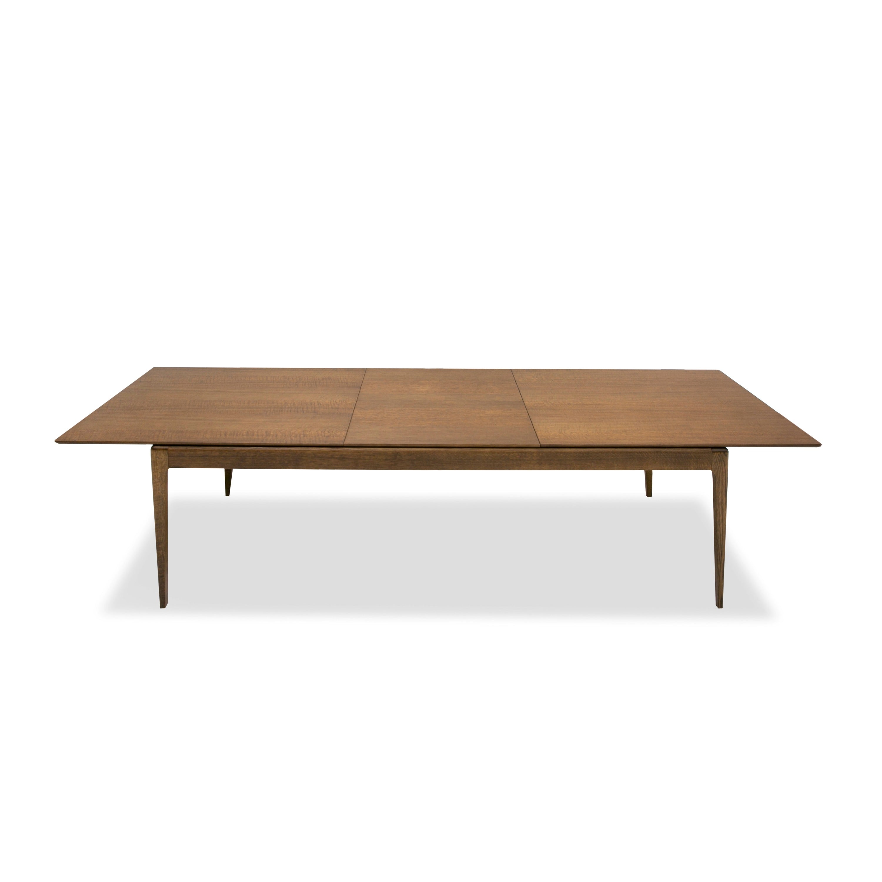 Modrest Dallas - Mid-Century Modern Brown Oak Extendable Dining Table