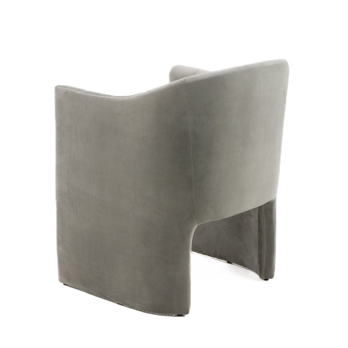 Danube Modern Grey Fabric Dining Chair