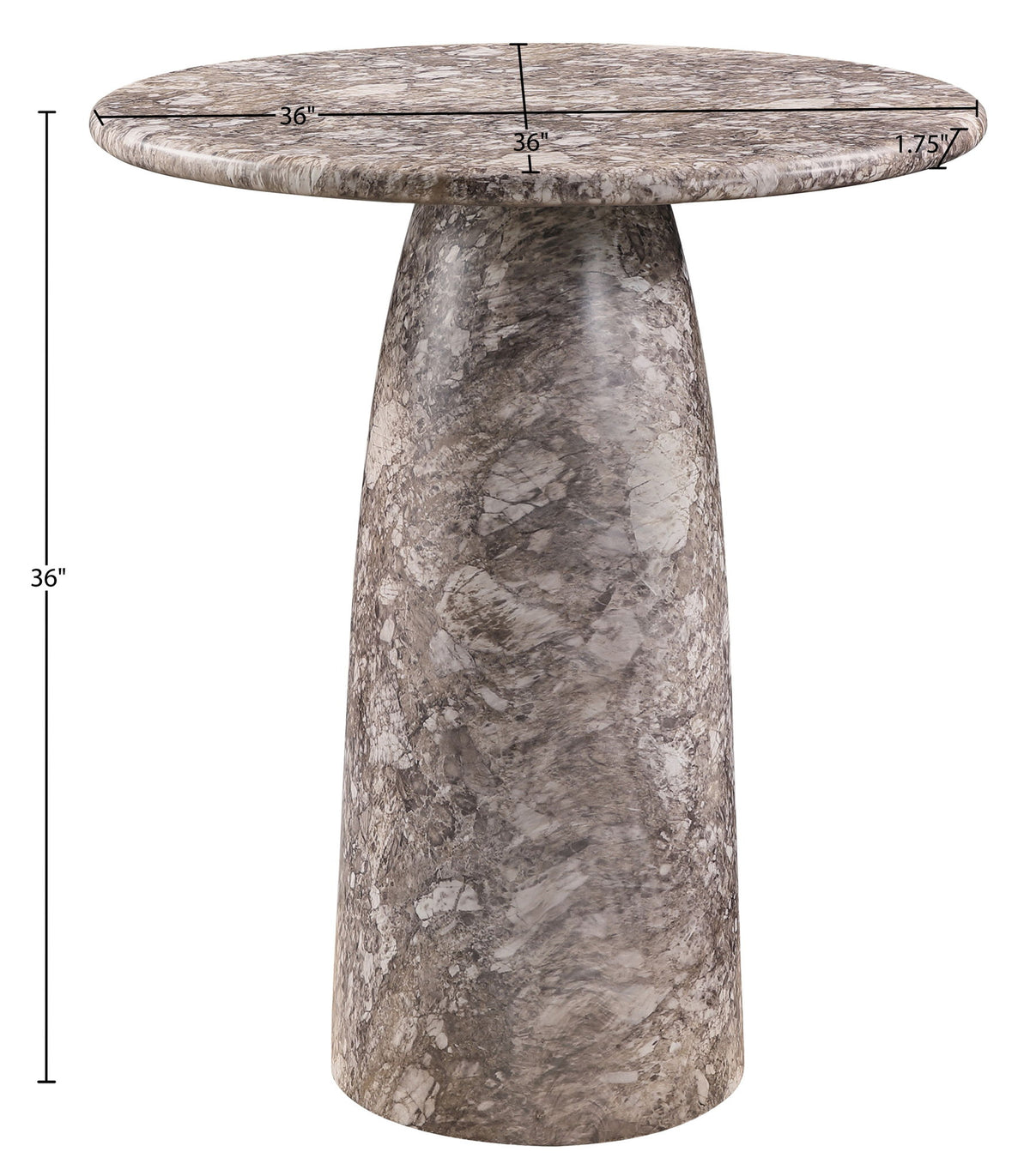 Cosenza - Concrete Indoor / Outdoor Counter Height Table