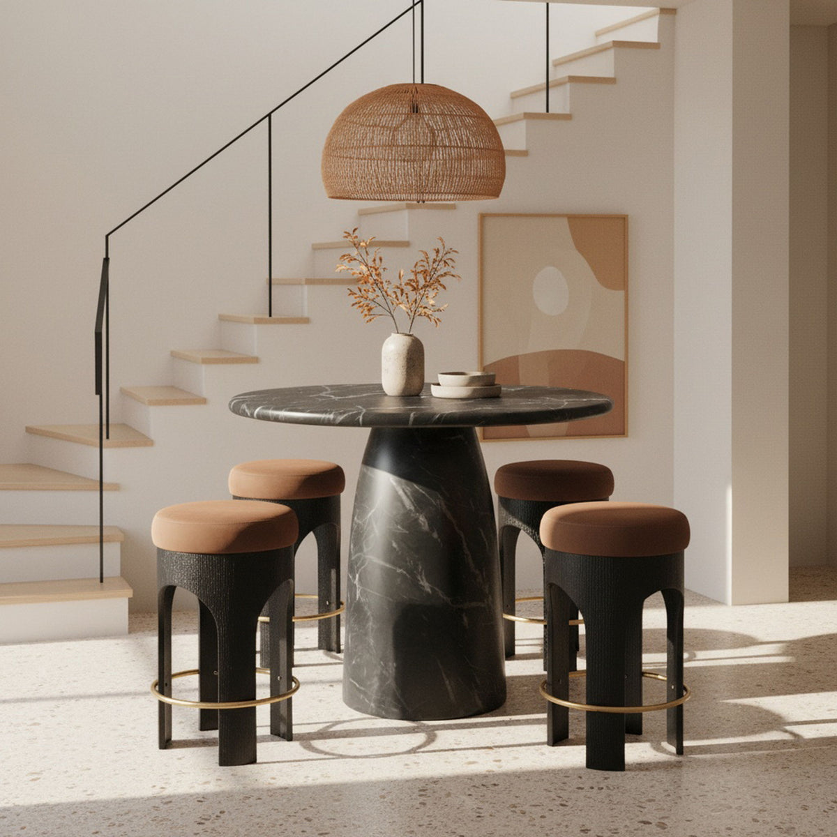 Cosenza - Concrete Indoor / Outdoor Bar Table