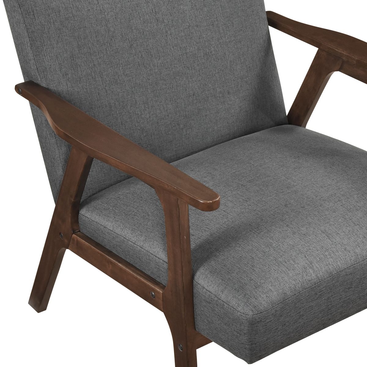 Omara - Accent Chair Dark Brown Base