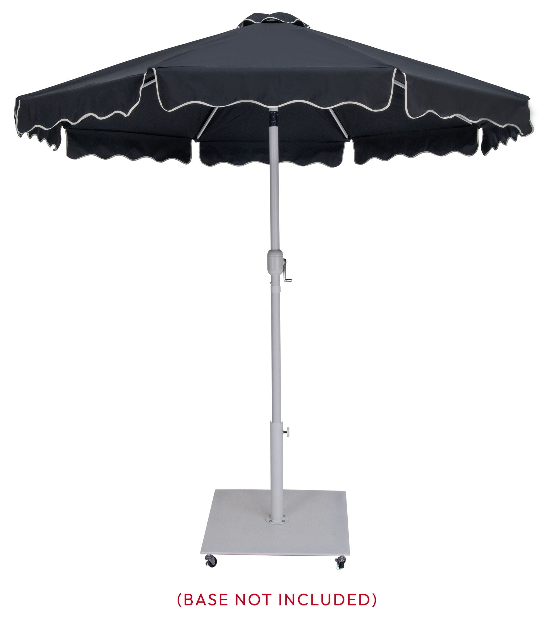 Amalfi - Patio Umbrella - White Pole