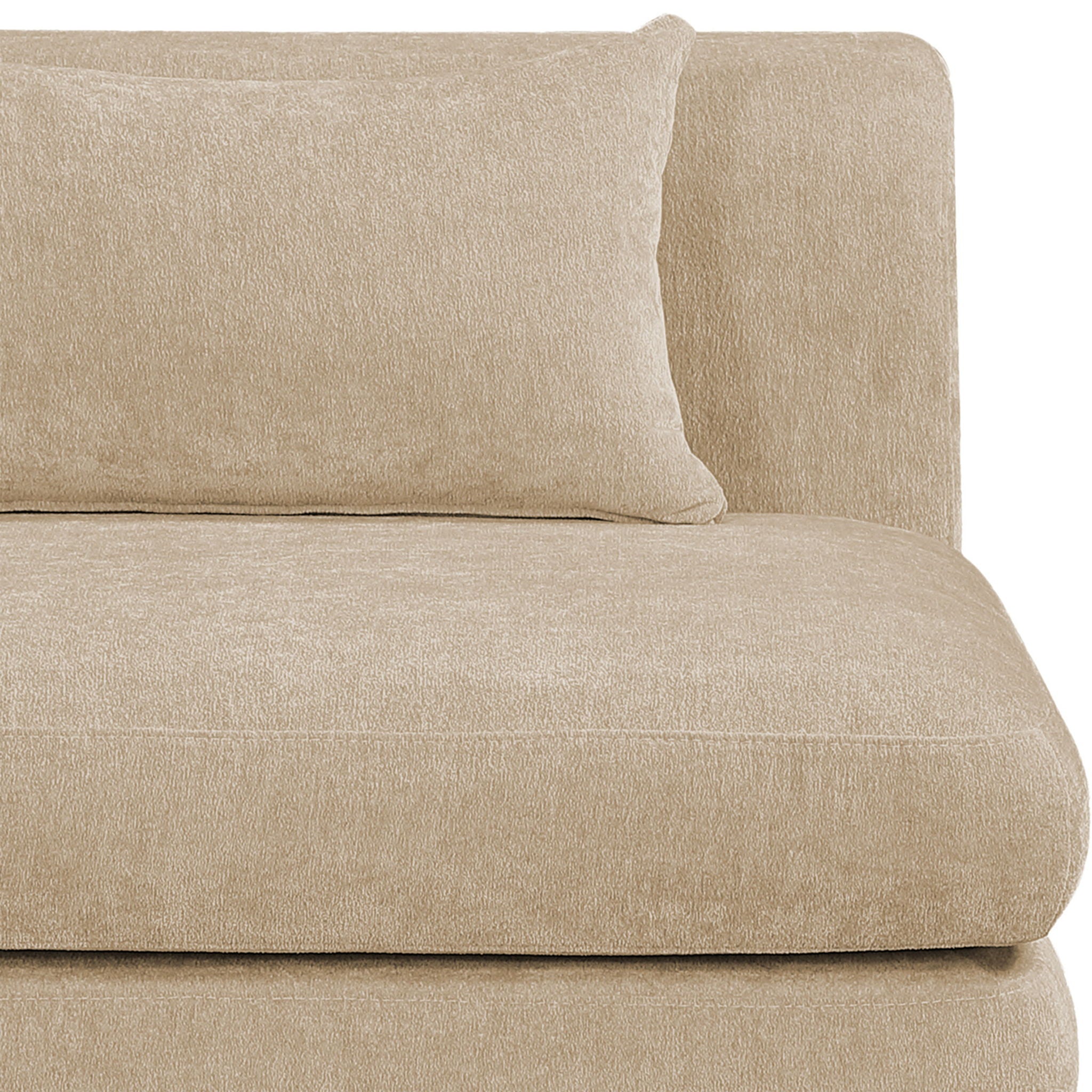Stellar - 2 Piece 76" Upholstered Modular Armless Loveseat