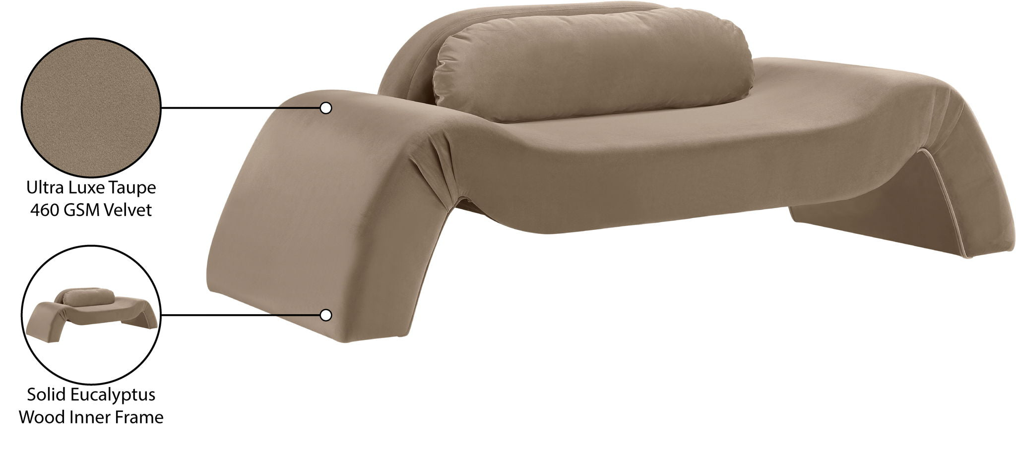 Austin - Fabric Loveseat