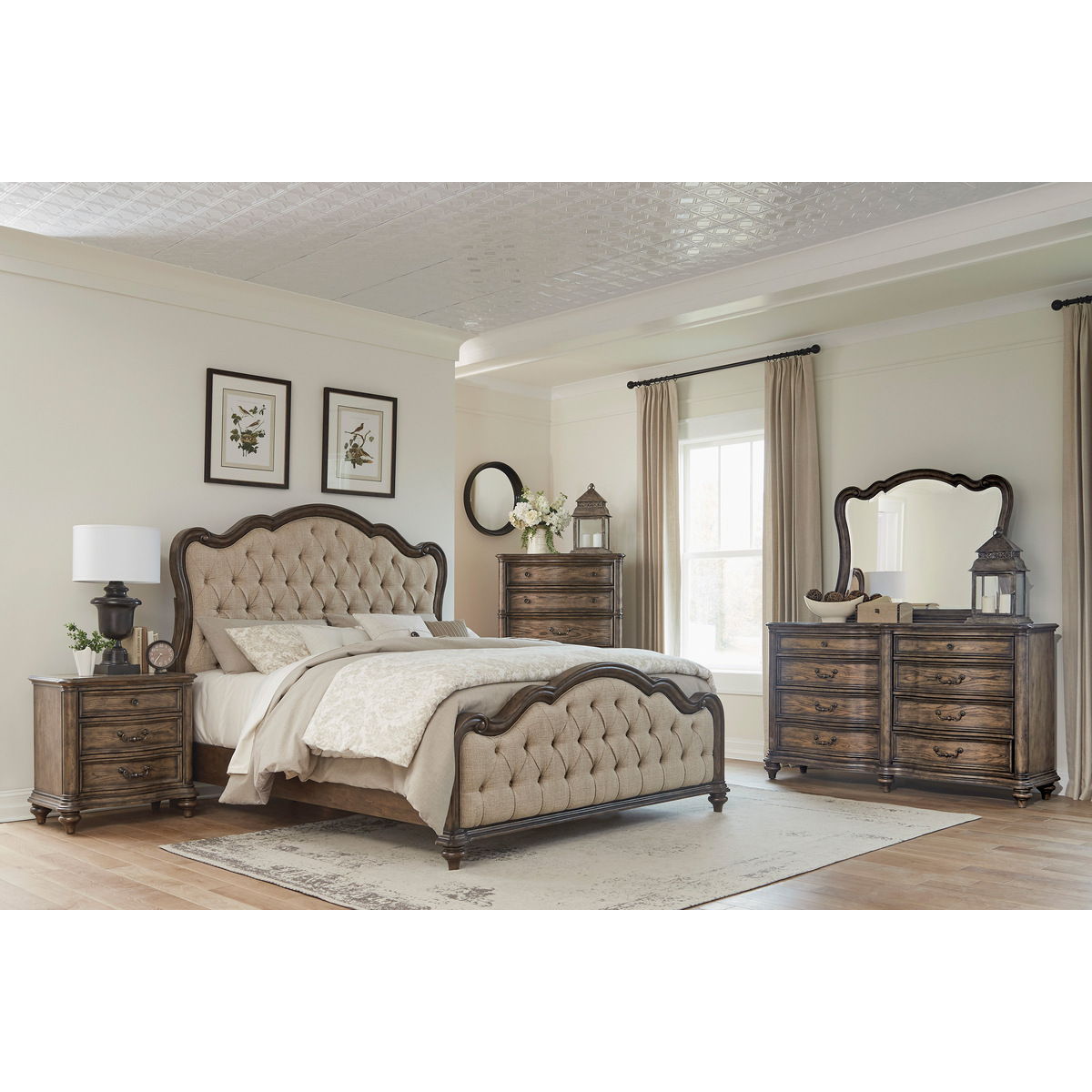 Heath Court - Nightstand - Brown