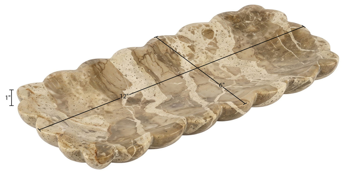 Ruffalo - Genuine Marble Tray