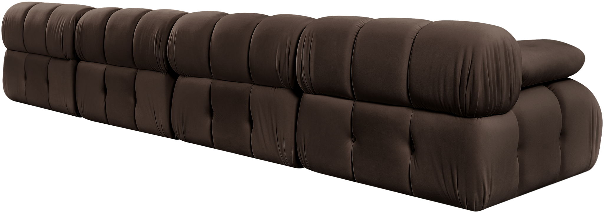 Orin - Velvet 4 Piece Modular Sofa