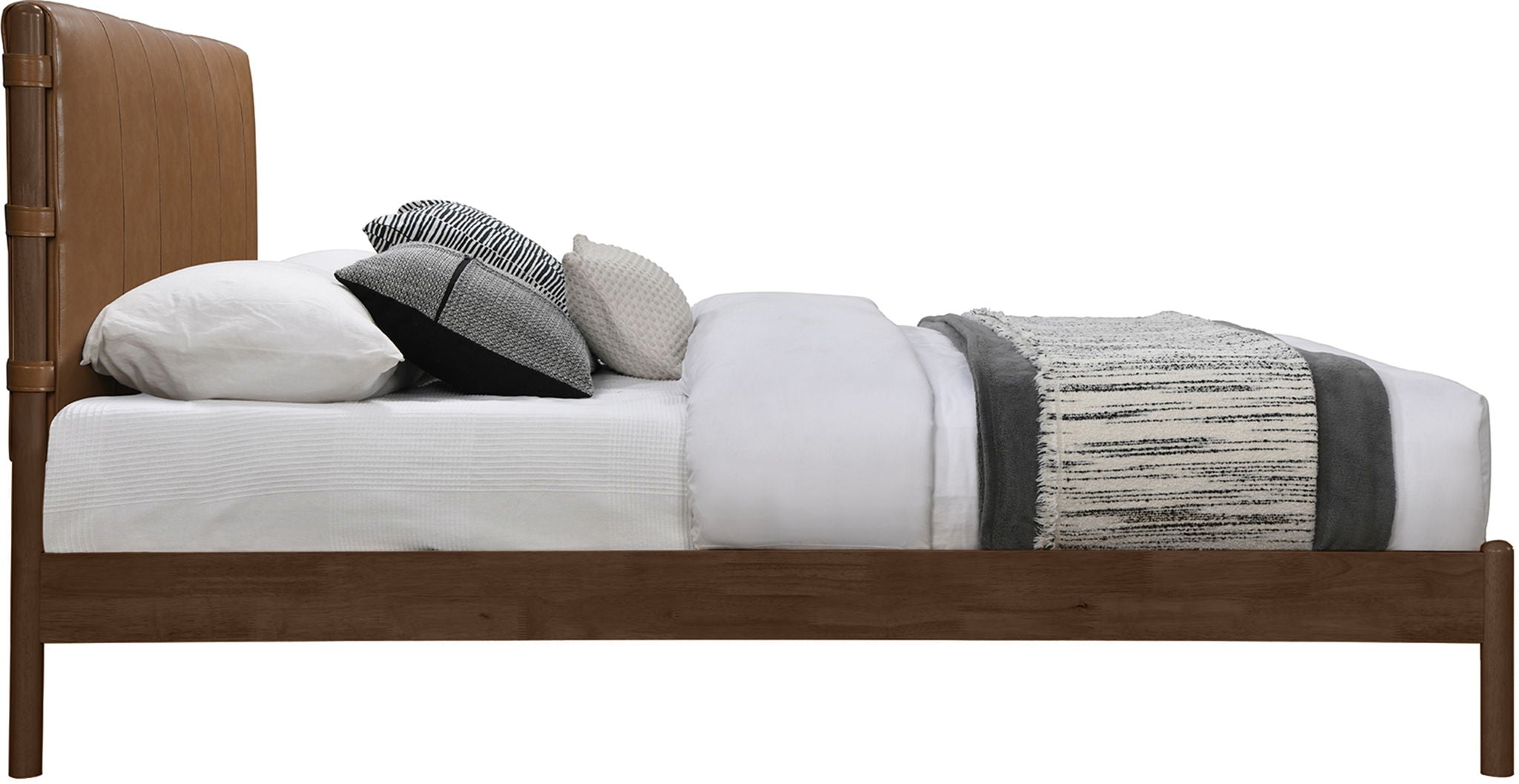 Arielle - Vegan Leather Upholstered Bed