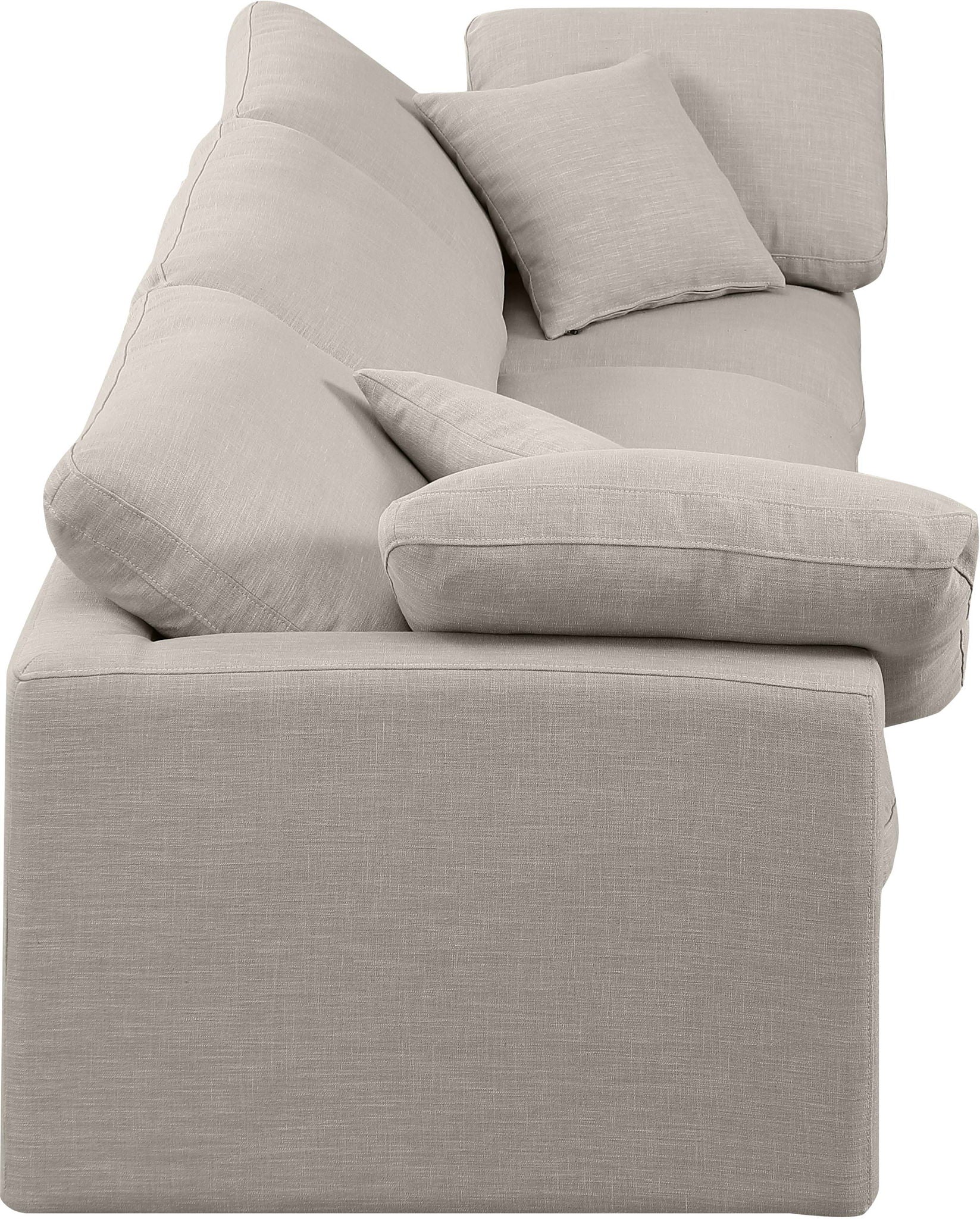 Indulge - Linen 3 Seat Modular Sofa