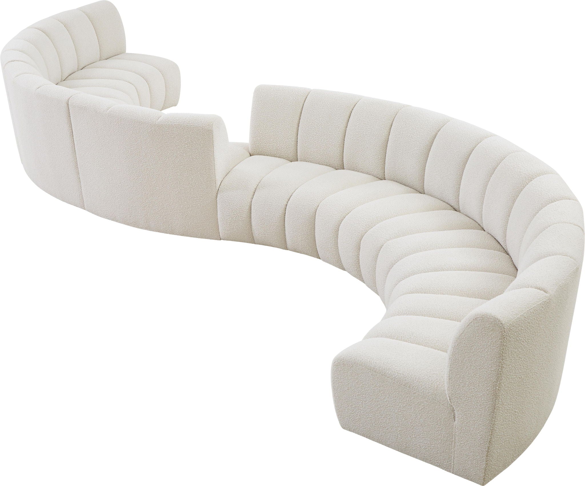 Infinity - 8 Piece Boucle Modular Sectional