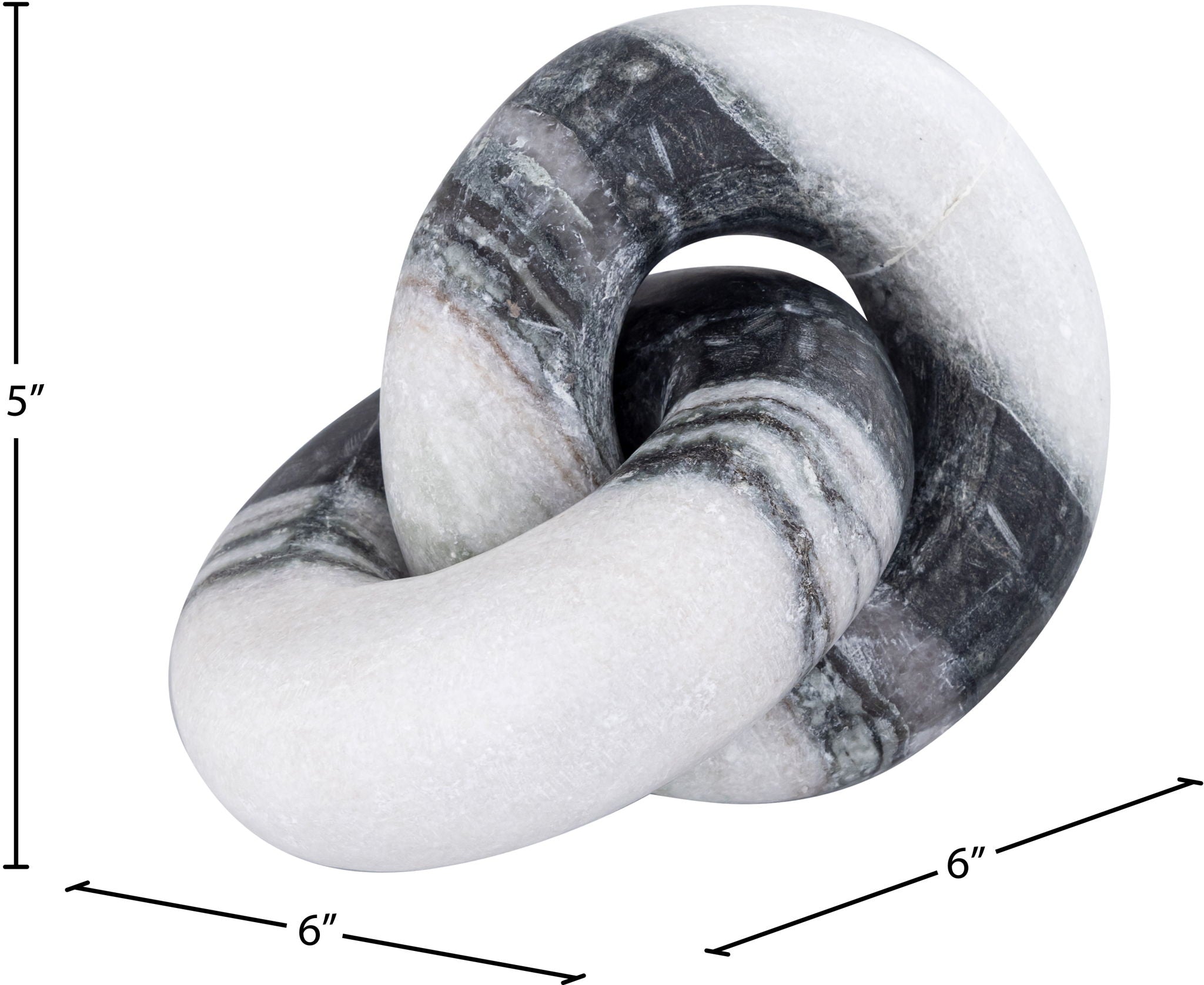 Knot - Marble Decorative - Panda