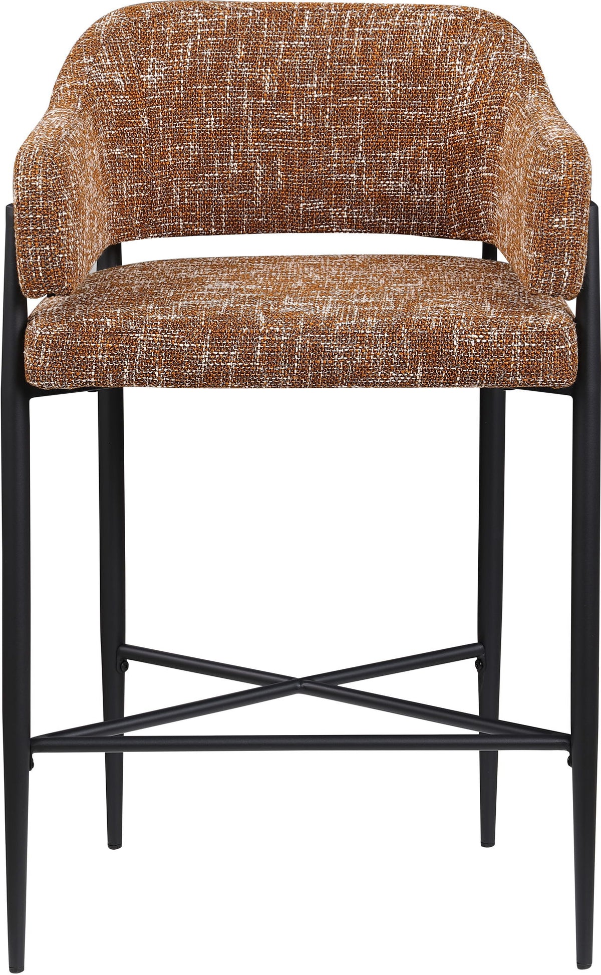 Dame - Fabric Upholstered Counter Stool (Set of 2)