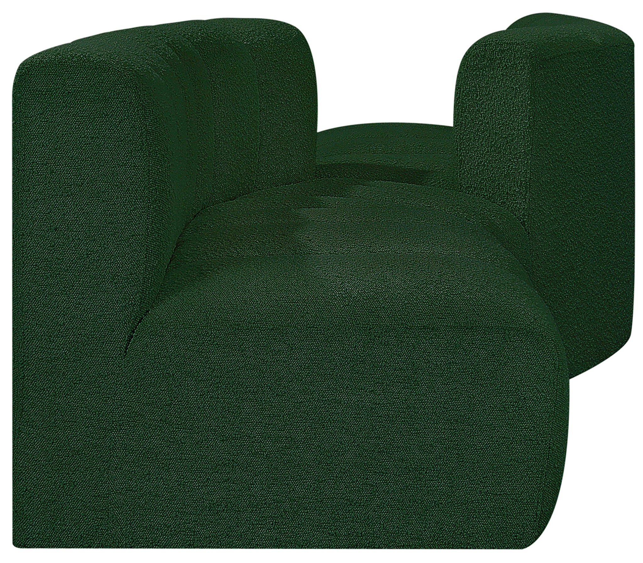 Arc - Boucle Fabric 4 Piece Sofa