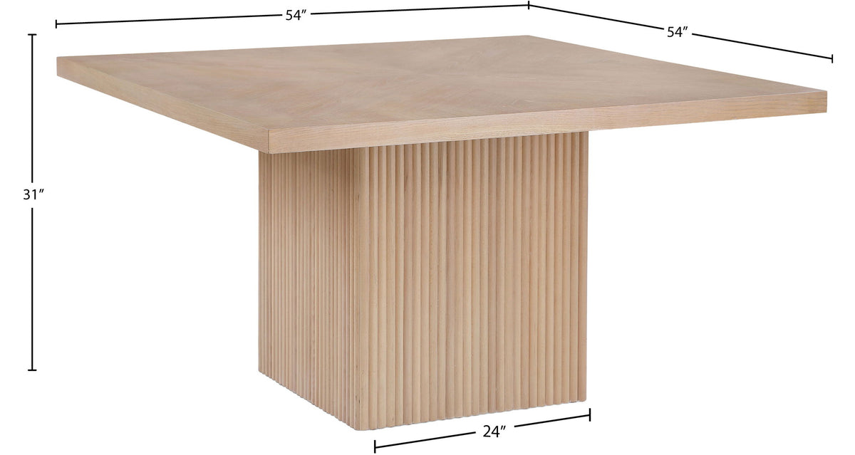 Belinda - Oak Veneer And Solid Wood Table