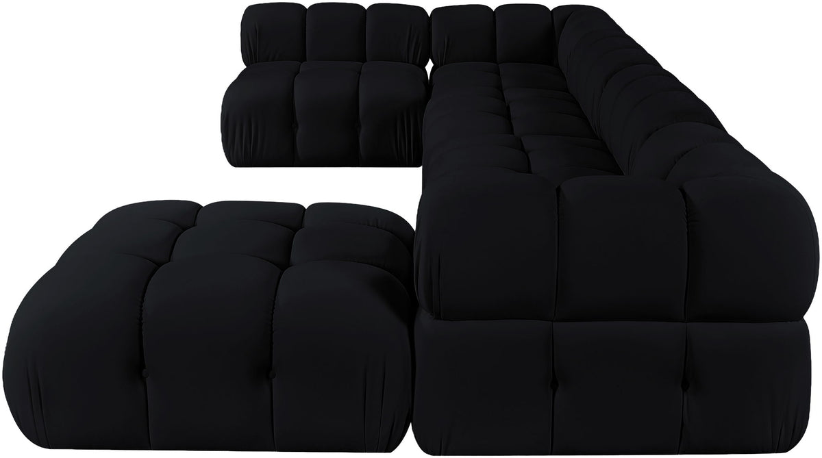 Orin - 6 Piece Modular Sectional (3 Modular Chairs, 2 Corner Chairs & Ottoman)