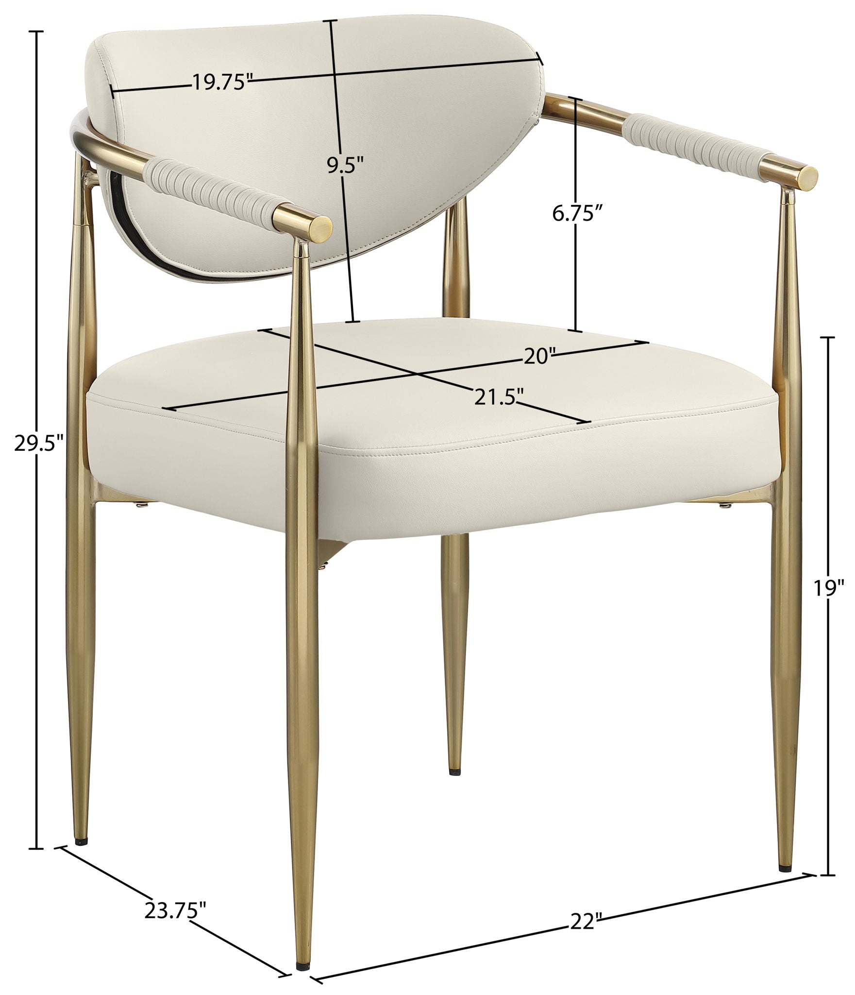 Virella - Faux Leather Upholstered Dining Chair (Set of 2)