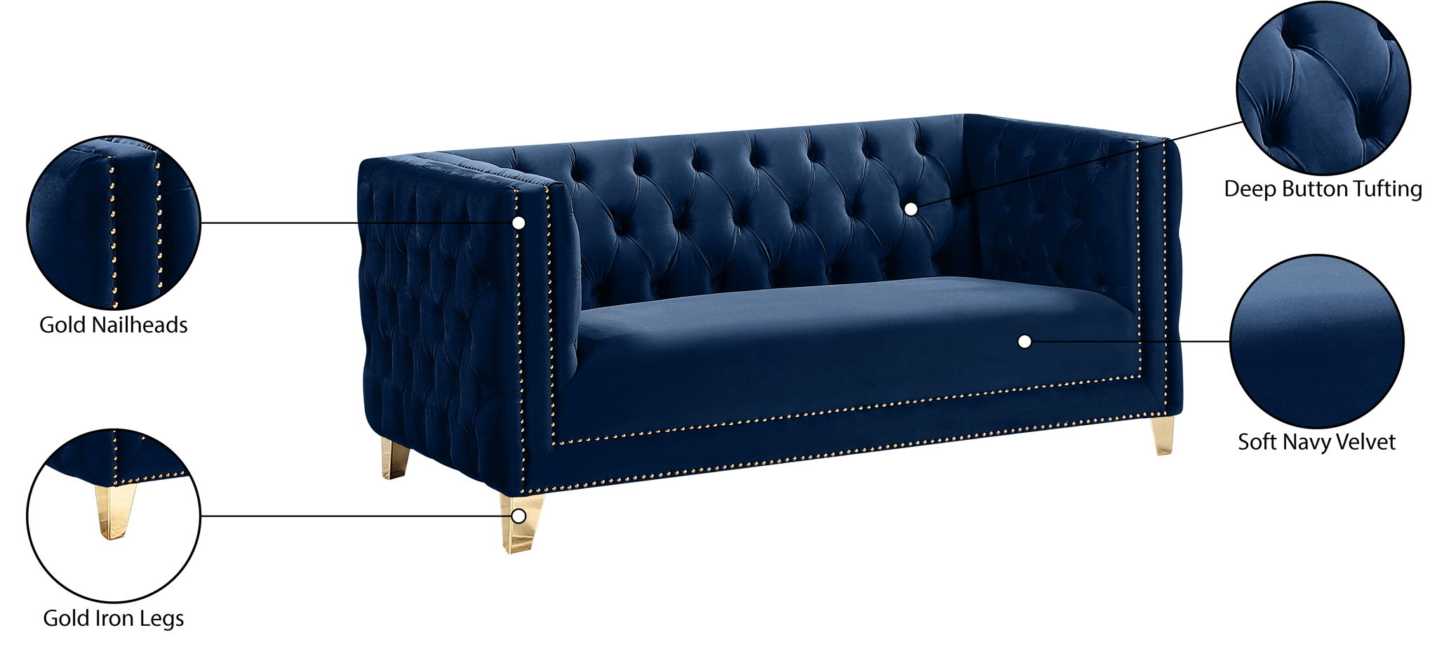 Michelle - Loveseat