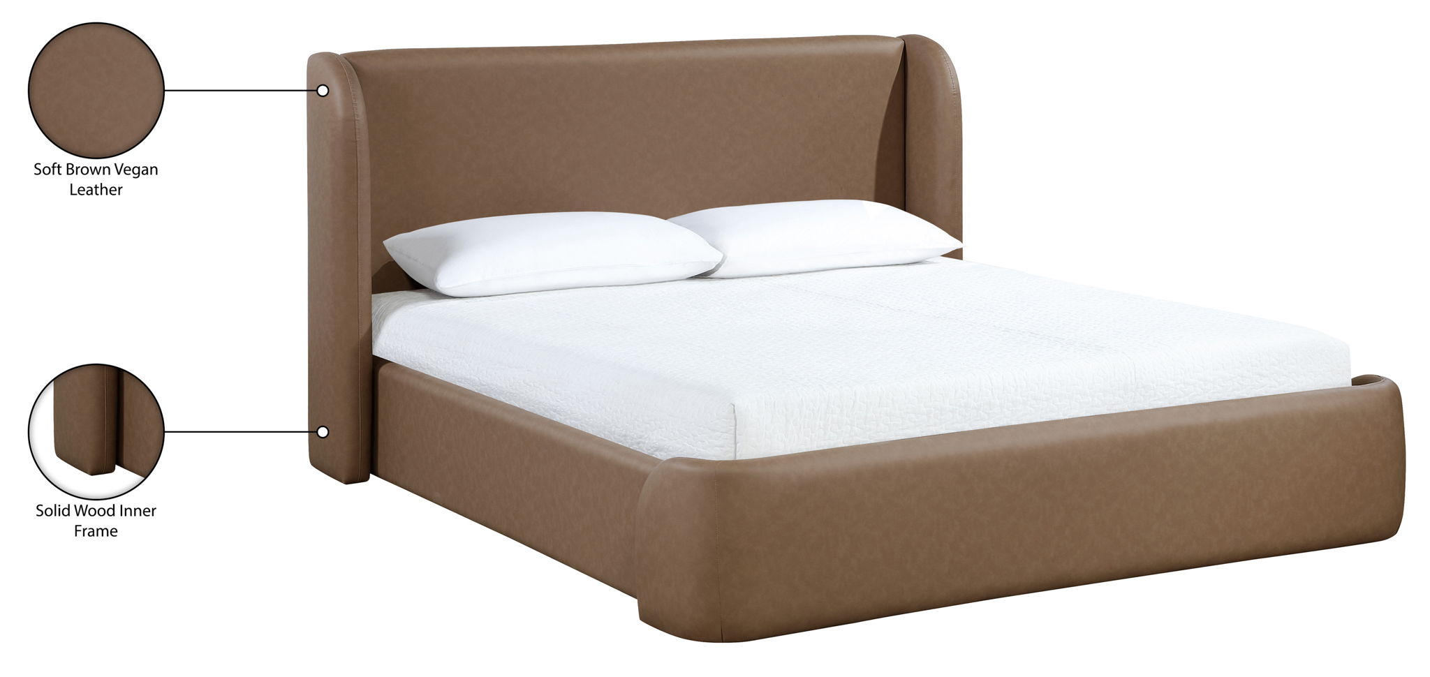 Warby - Upholstered Bed