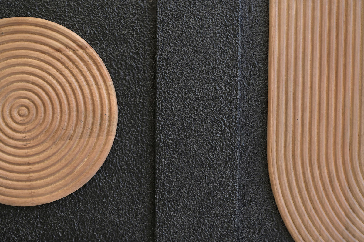 Element - Mango Wood 2 Piece Wall Art