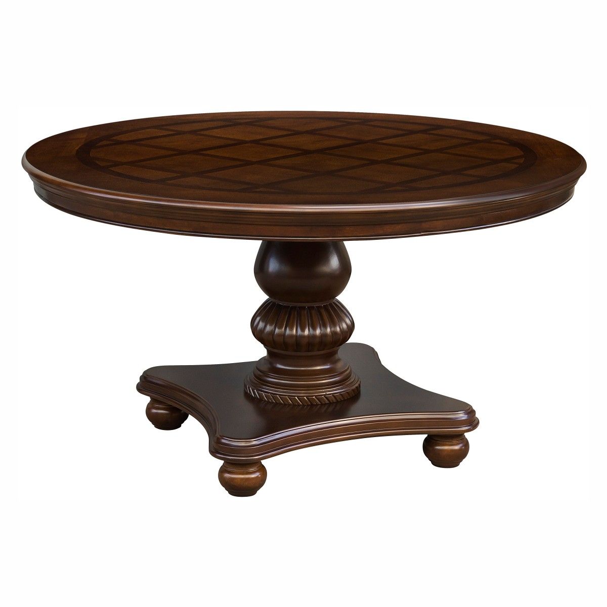 Lordsburg - Round Dining Table - Brown