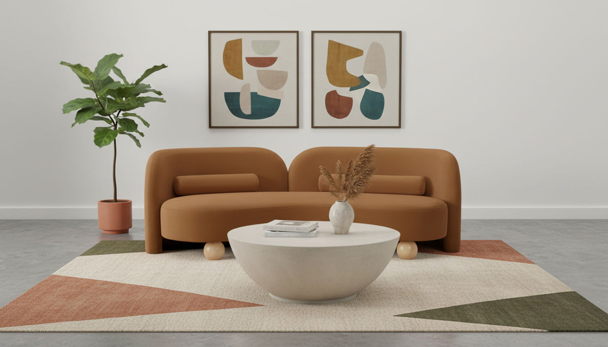 Daphne - Velvet Sofa