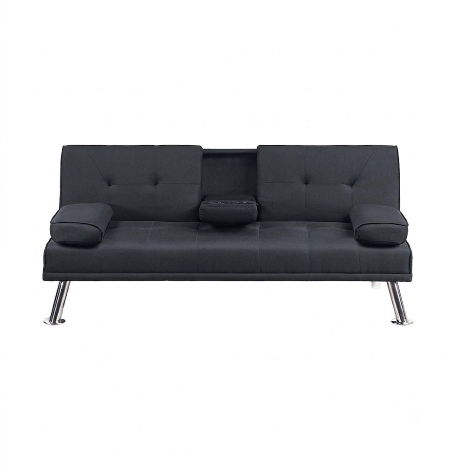 Adjustable Sofa With Fold Down Table And Cup Holders