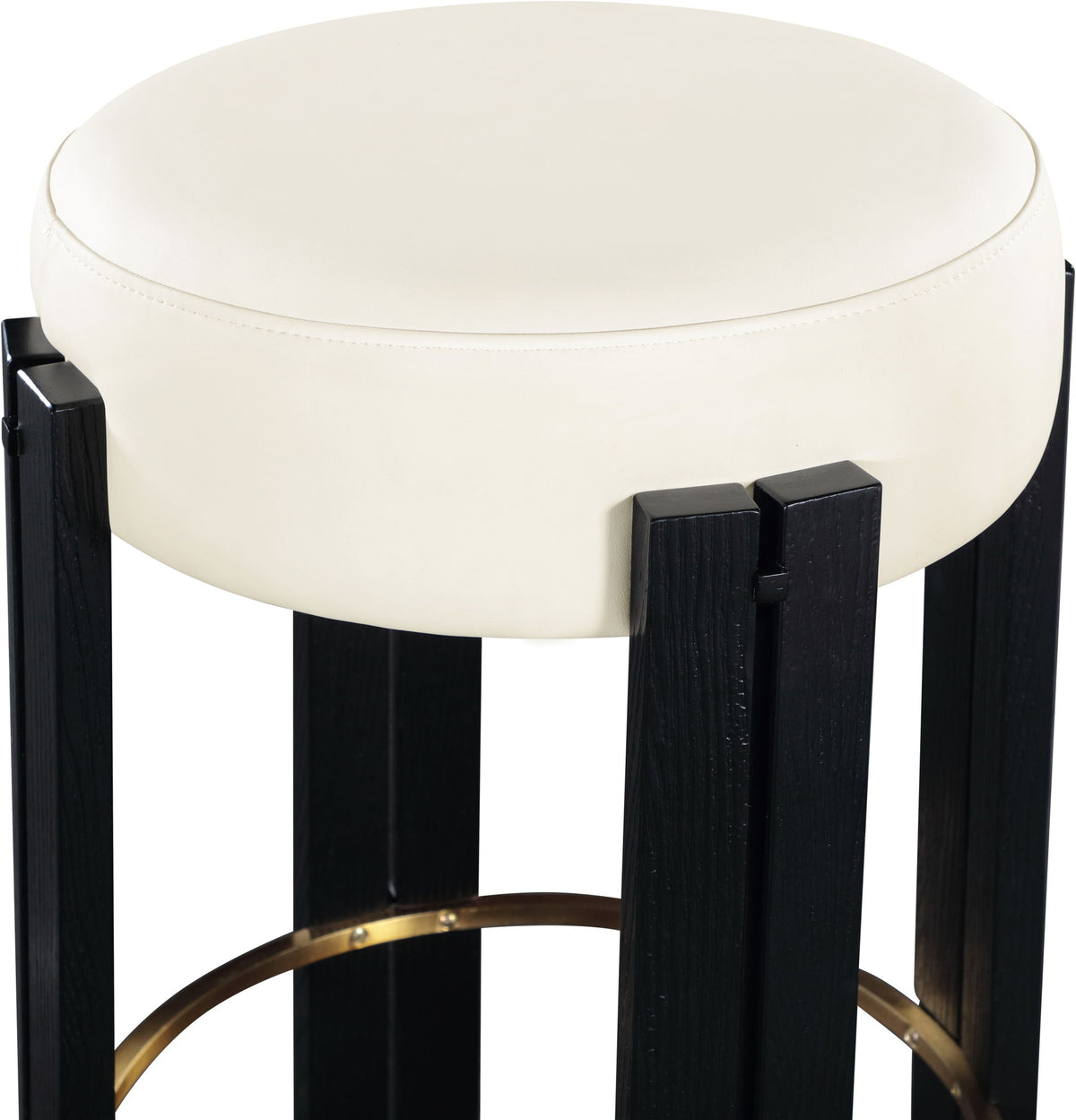 Harrison - Counter Stool With Black Legs