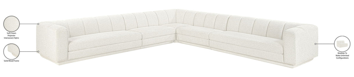 Modari - Sectional - Cream