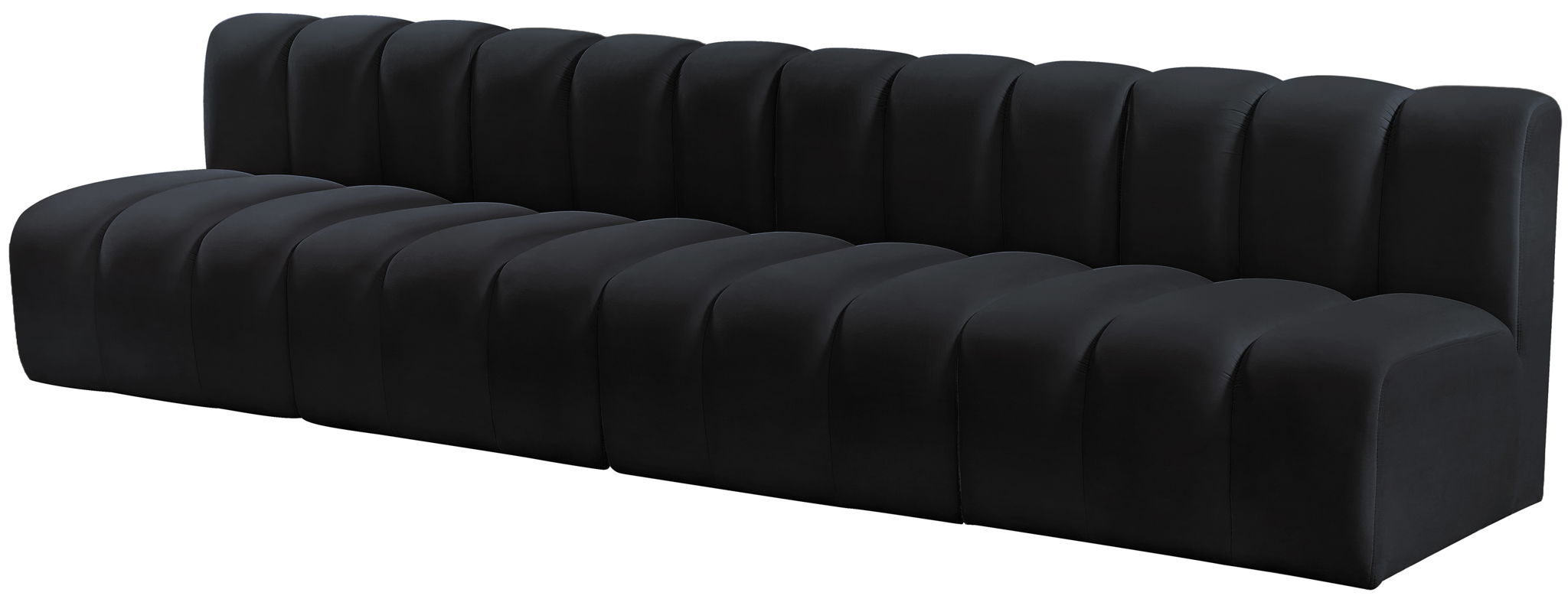 Arc - Velvet 4 Seats Modular Sofa