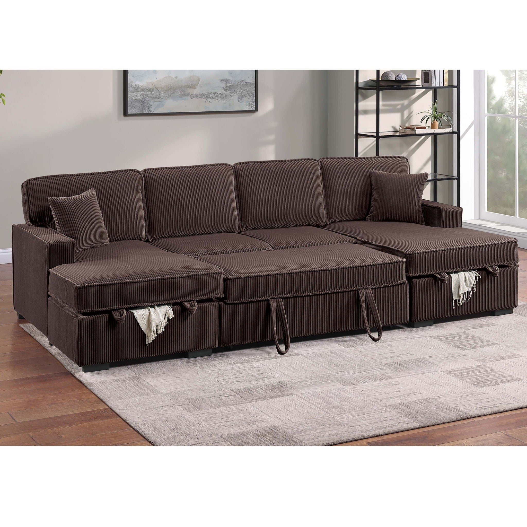 Convertible Sectional With Pull Out Bed