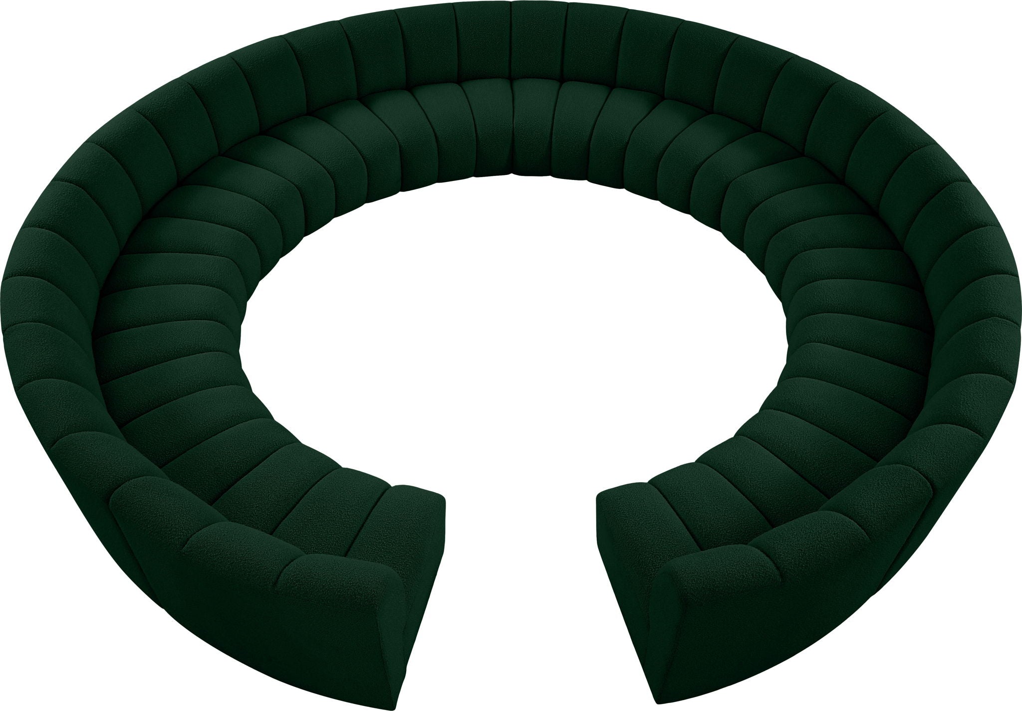 Infinity - 12 Piece Boucle Modular Sectional