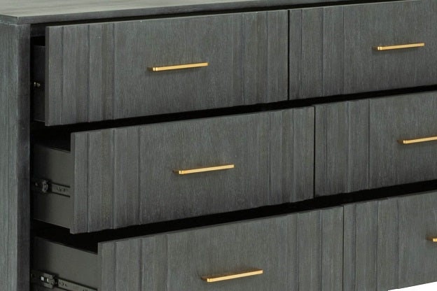 Manchester- Contemporary Dark Grey Dresser