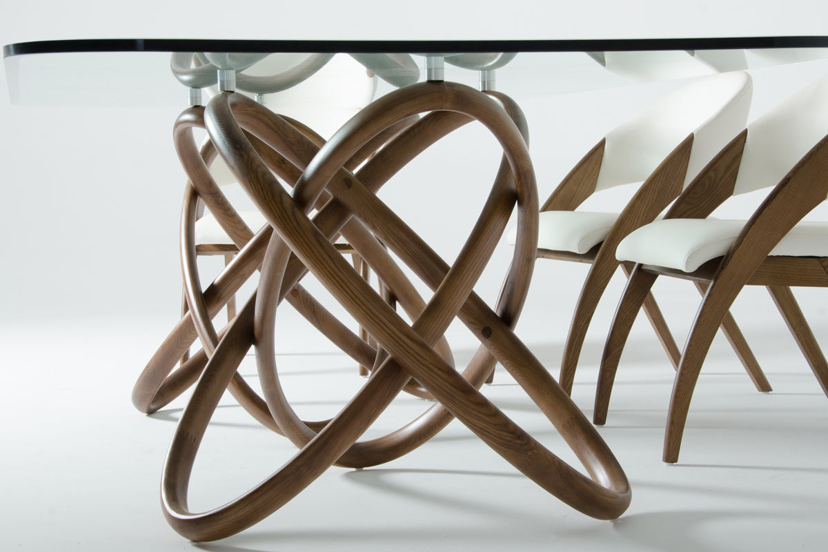 Mason & Lucas Modern Walnut Dining Set