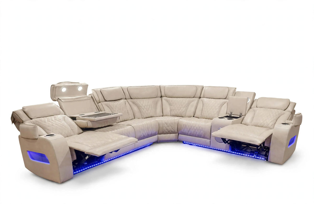 Dune Luxe Power Reclining Sectional
