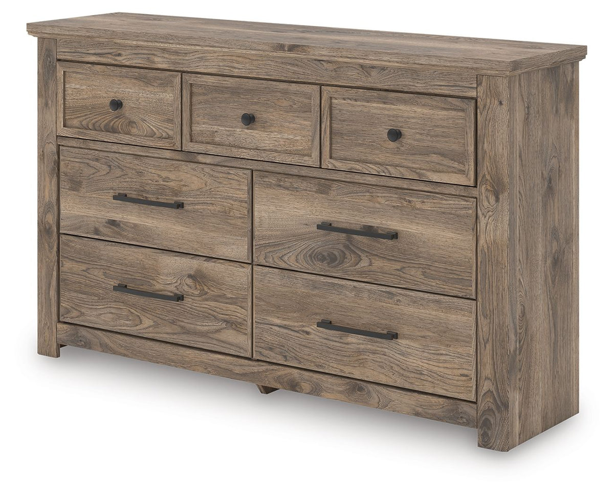 Rusticott - Seven Drawer Dresser