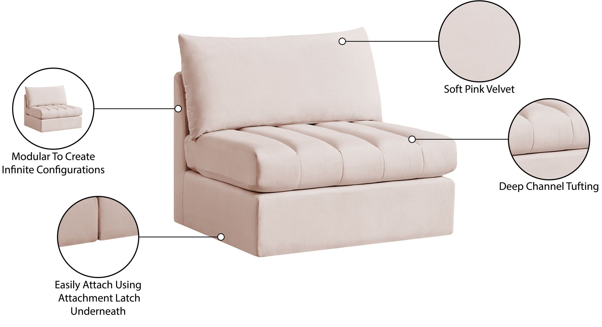 Jacob - Armless Chair