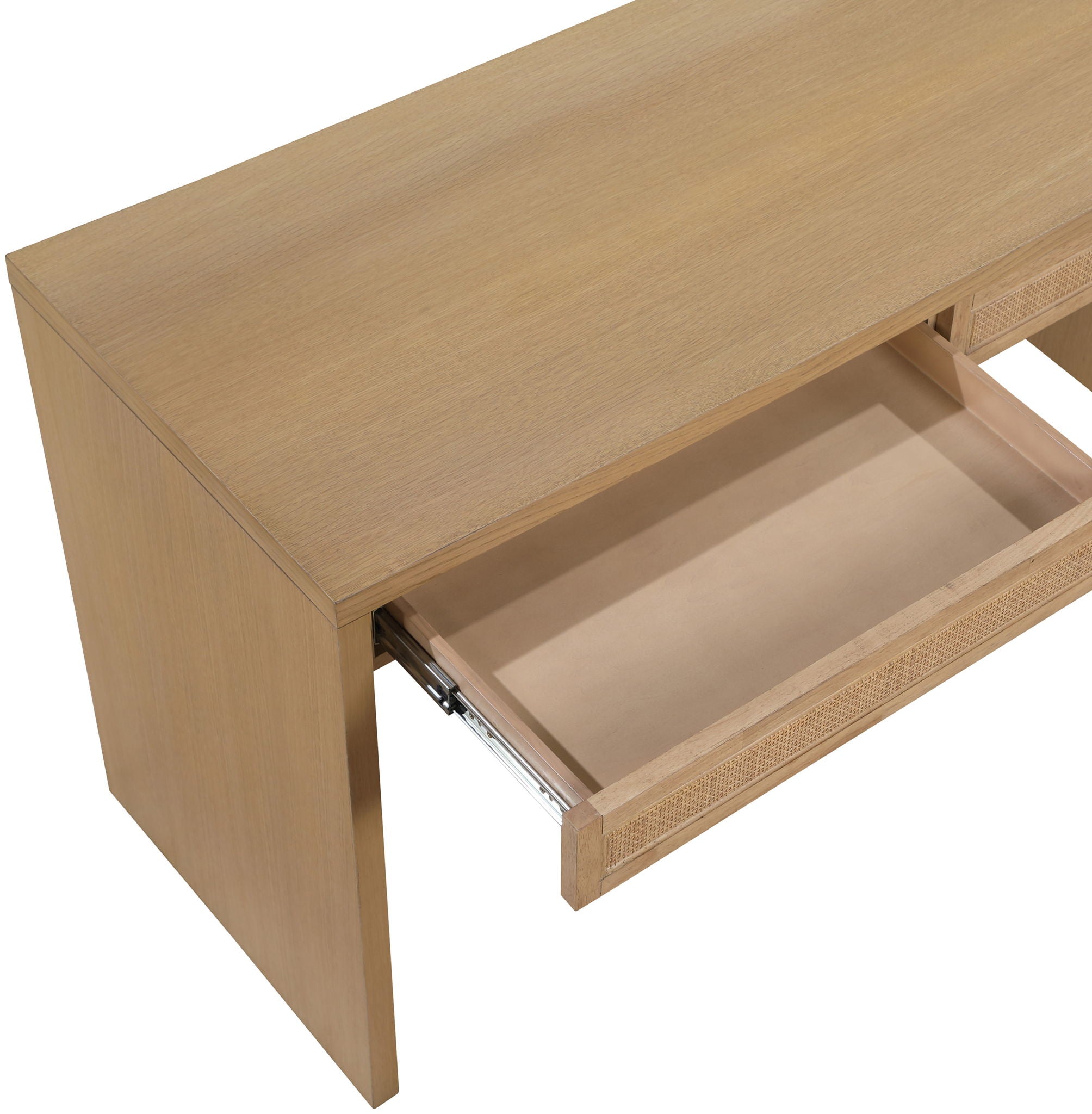 Avro - Solid Wood And Oak Veneer Desk