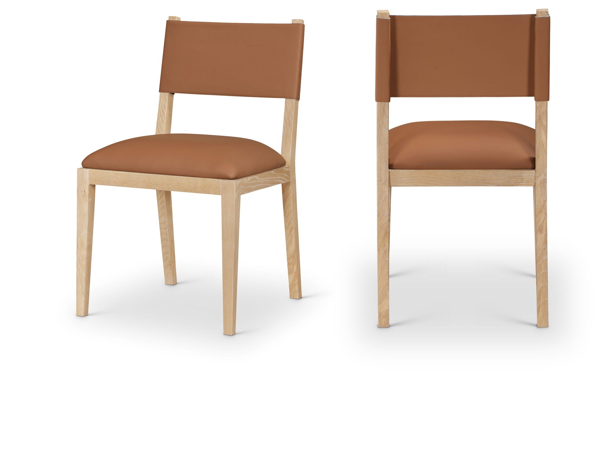 Avon - Vegan Leather Dining Side Chair (Set of 2)
