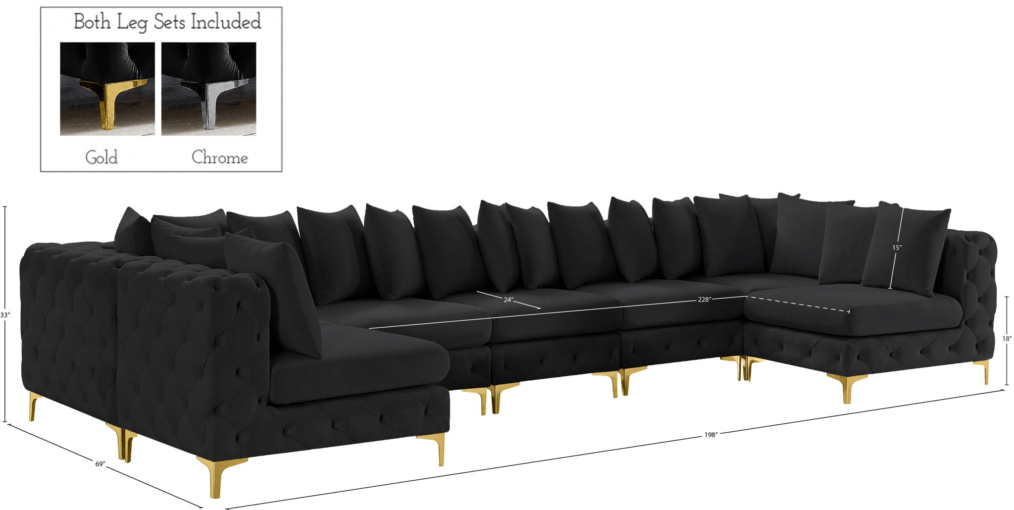 Tremblay - 8 Piece Modular Sectional